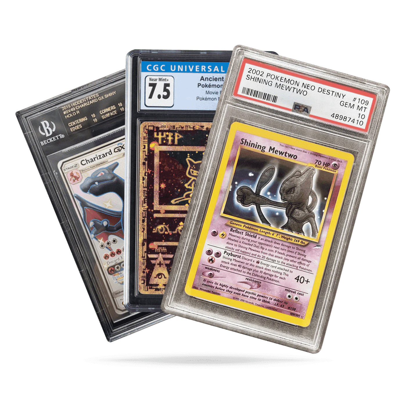 Gegradete Karten, PSA, BGS, CGC