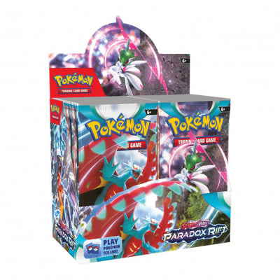 Pokemon Scarlet & Violet: Paradox Rift SV04 Booster Box Display