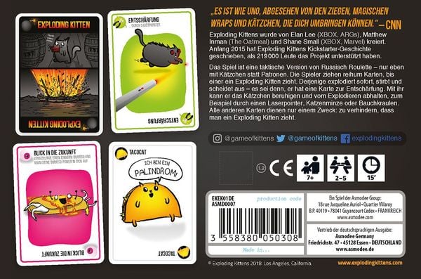 Exploding Kittens - Das Original