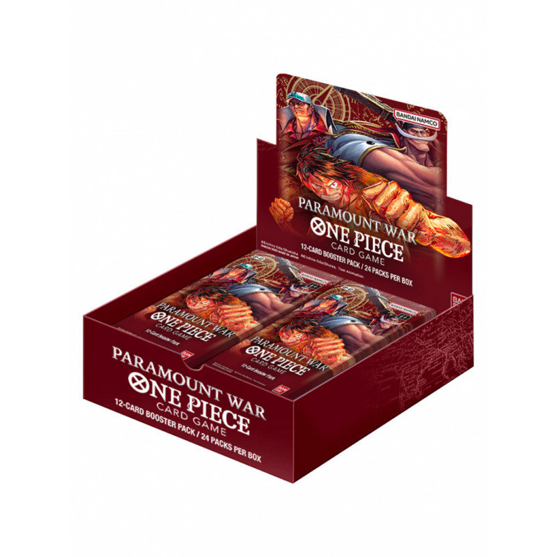 ONE PIECE CARD GAME - Paramount War - OP02 Booster Display (24 Booster) - EN